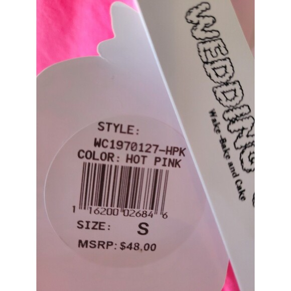 Wedding Cake Men's Wake Bake Cake T-Shirt Black S - Picture 5 of 7